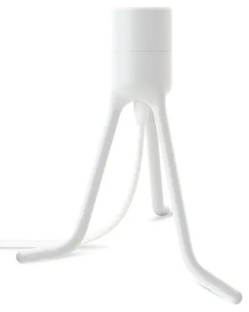 Biely polohovací stojan tripod na svietidlá UMAGE, výška 18,6 cm