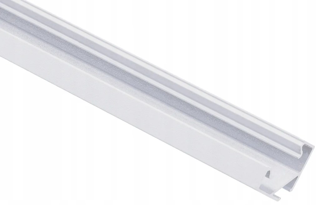 BERGE LED hliníkový profil rohový 1m biely - sada