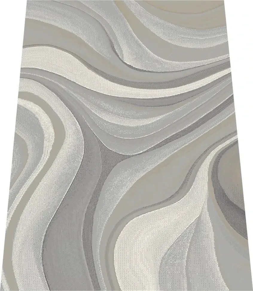 BE Koberec Smart Home 2551 Grey – sivý obdĺžnikový Rozmer: 160x220 cm