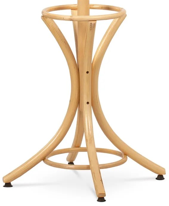 Autronic BONTEC Vešiak, masív, hnedá, F-2059 BR Farba: Biela