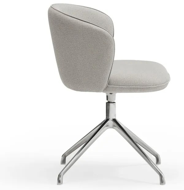 Svetlosivé čalúnené jedálenské kreslá v súprave 2 ks Add – Teulat