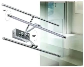 LED nástenné svietidlo Davinci 48 satin