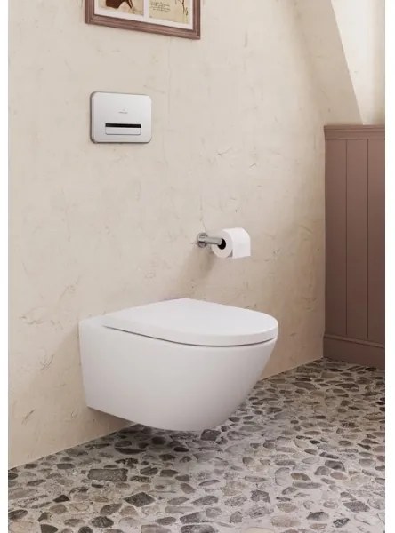 Villeroy & Boch 4670T0R1 - Závesné WC SUBWAY 3.0 keramika/biela