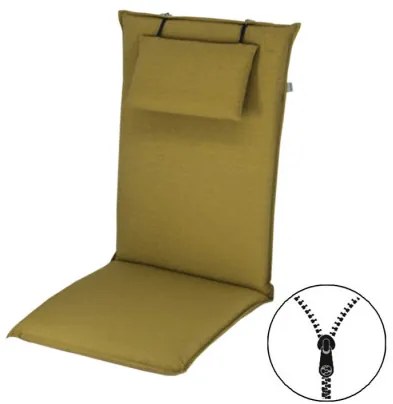 Doppler ELEGANT 2431 vysoká - poduška na stoličku a kreslo s podhlavníkom