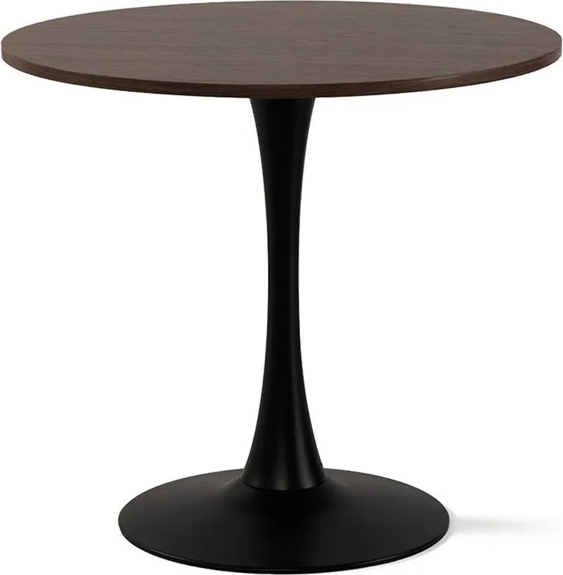 Jedálenský stôl AVENBERG ORBIS Ø80 hnedý