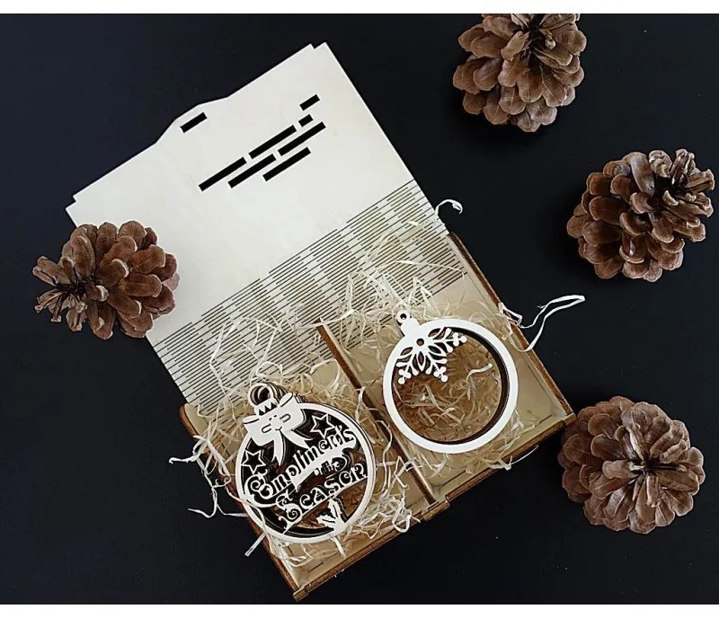 Ozdoby z dreva a plastu, Vianočné a Veľkonočné ozdoby, drevené doplnky PR0045- 10 - 31 HEU