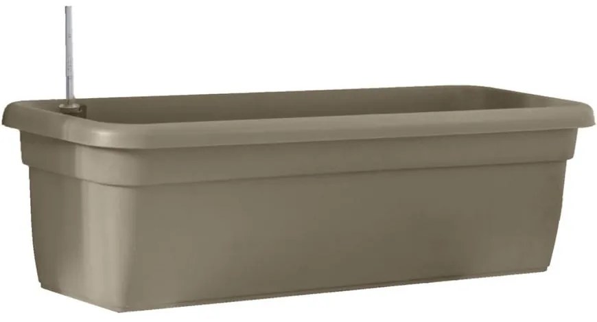 Samozavlažovací truhlík SIENA - béžová  22x60 cm