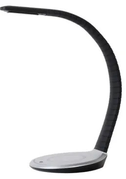 Lucide 18671/07/30 - LED stolná lampa ZOFT 1xLED/7W/230V čierna