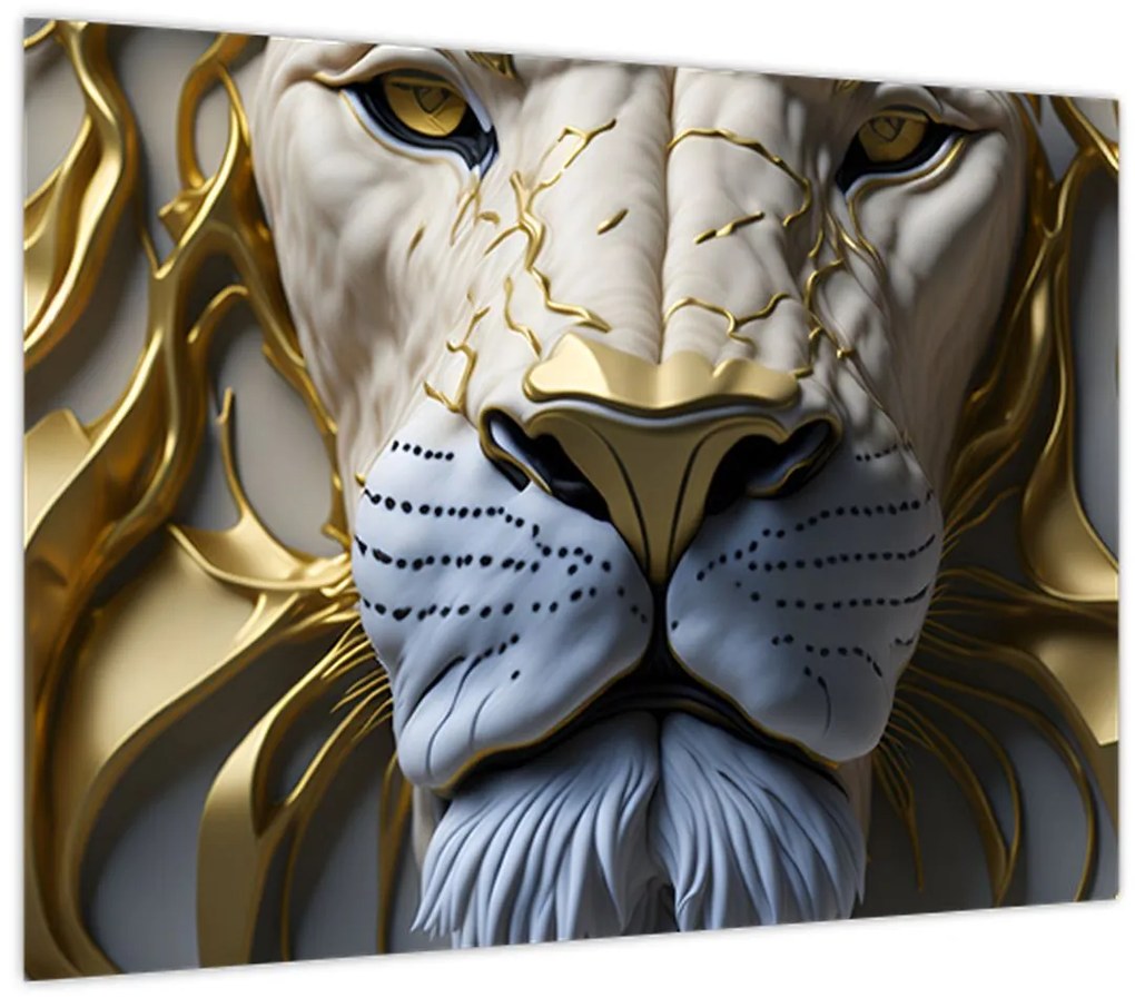 Obraz - Levia hlava (70x50 cm)