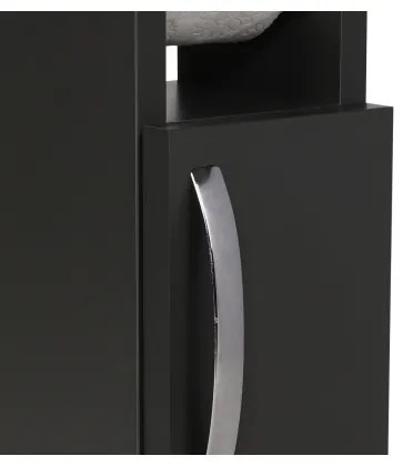 Skrinka s držiakom toaletného papiera STAR 65x15 cm antracit