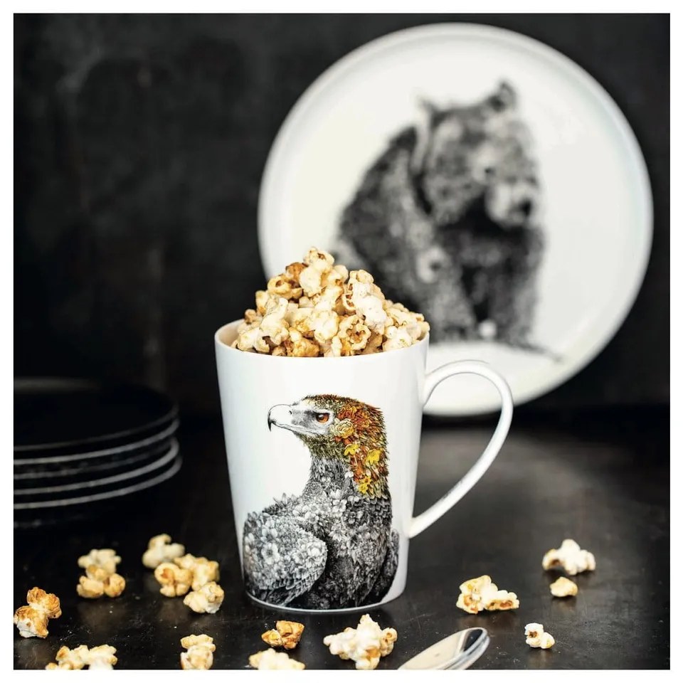 Biely porcelánový tanier Maxwell &amp; Williams Marini Ferlazzo Wombat, ø 20 cm