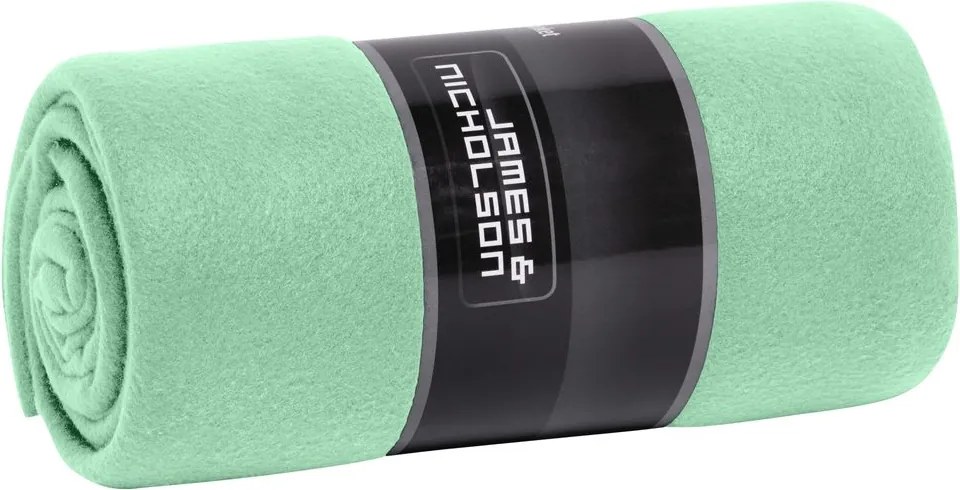 James & Nicholson (Daiber) Fleecová deka JN1901 - Jemne zelená / zelená