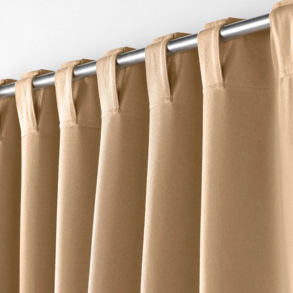 Svetlohnedý záves 140x240 cm Mistraline – douceur d'intérieur