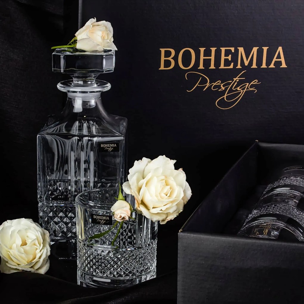 BOHEMIA PRESTIGE ELEGANTE WHISKY SADA 1+6 KS