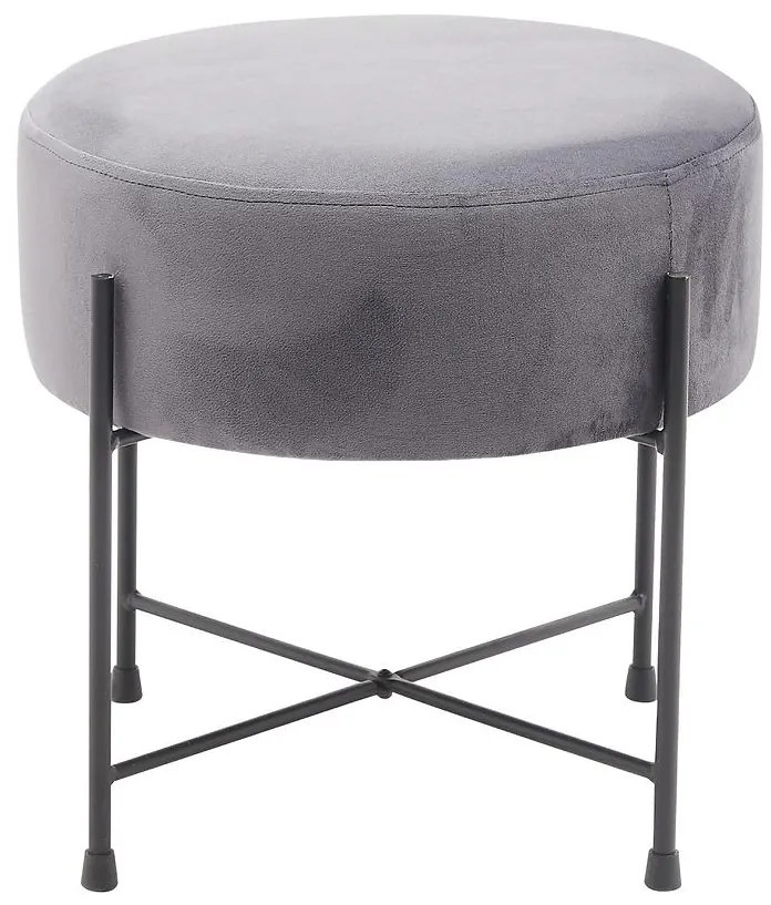 Taburetka Bob Dark Grey Velvet 13