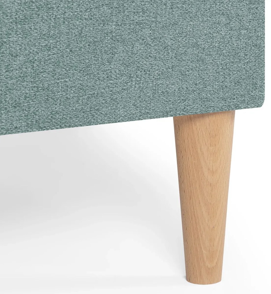 Rozkládací rohová sedací souprava DORIS Mentolová