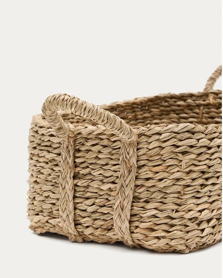 Košíky v súprave 2 ks z vodného hyacintu 34x24x19 cm Milly – Kave Home