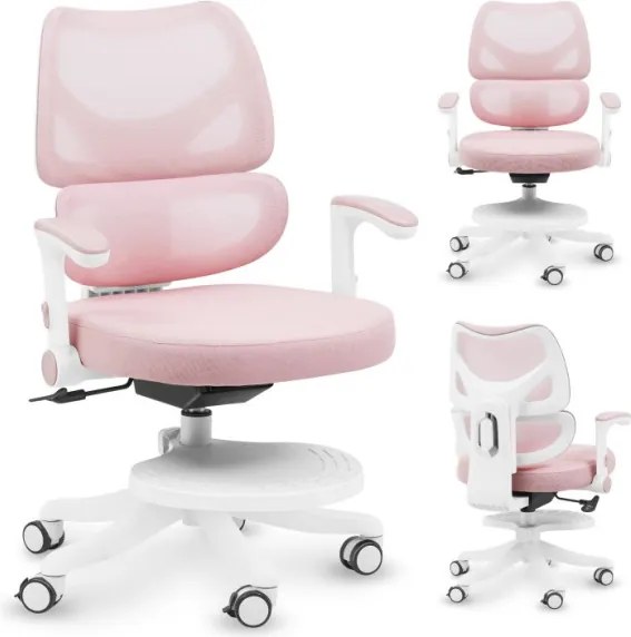 Detská otočná stolička Mark Adler Junior 5.3 Pink