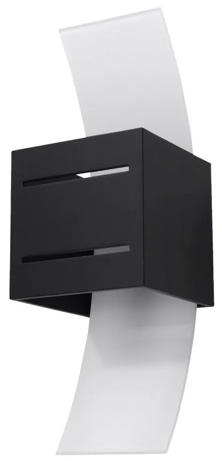 Nástenné svietidlo LORETO 1xG9/40W/230V čierna