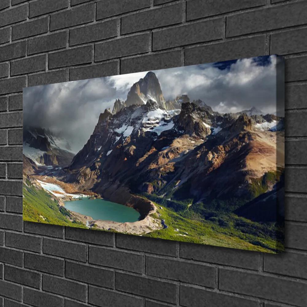 Obraz na plátne Hora záliv krajina 120x60 cm