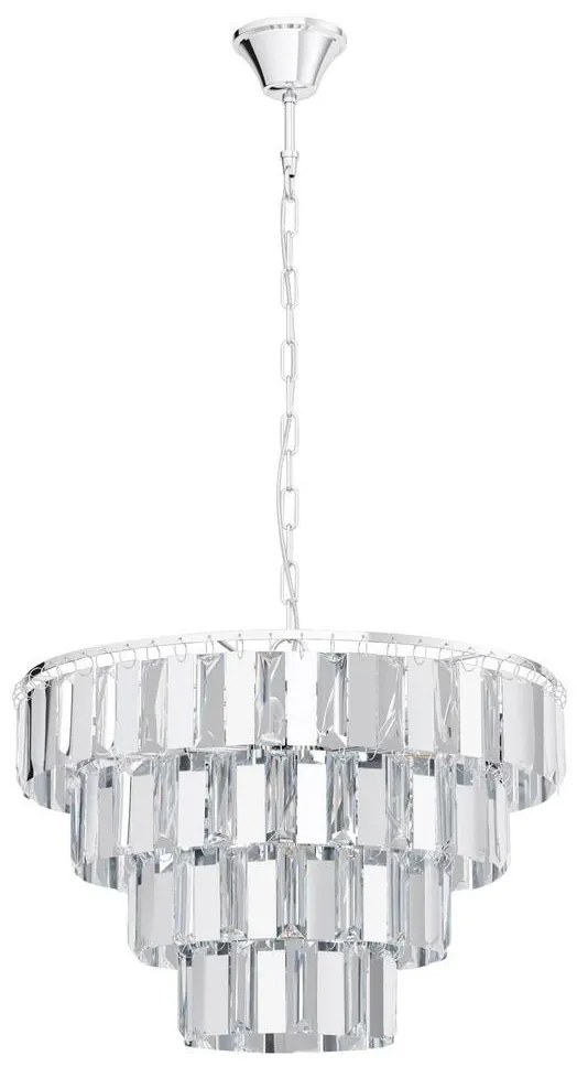 Eglo 99094 - Luster na reťazi ERSEKA 7xE14/40W/230V