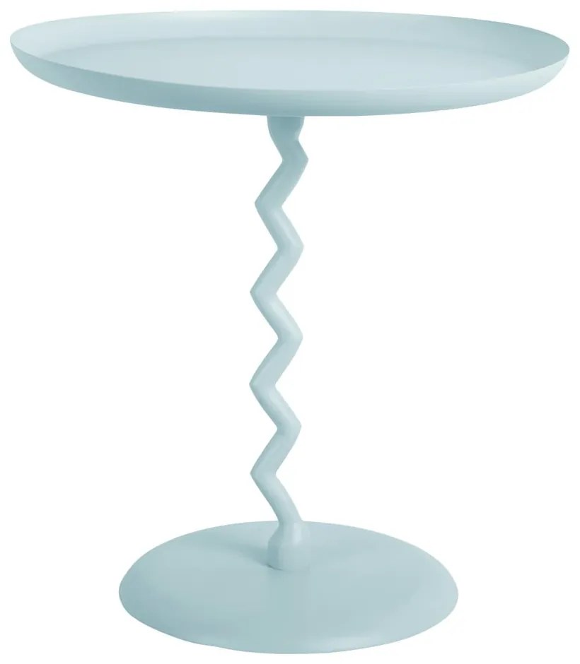 Kovový okrúhly odkladací stolík ø 40 cm Zig Zag – Leitmotiv