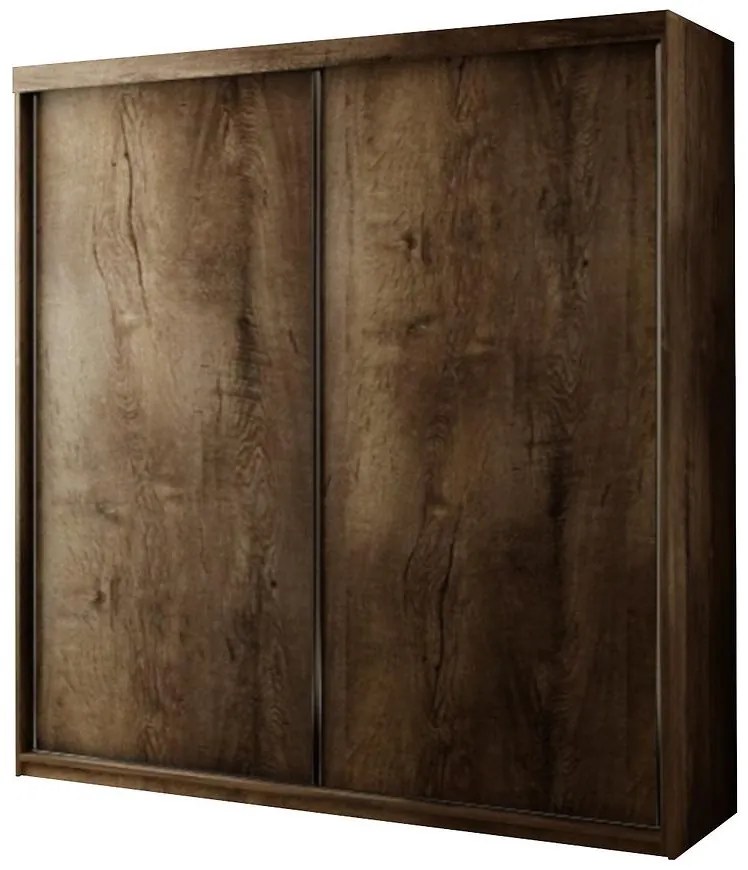 Skriňa Top 25 200 Tmavý jaseň