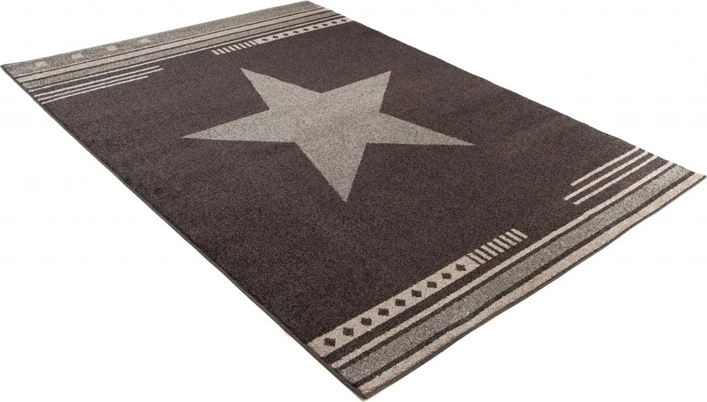TA Koberec L916A TMAVO HNEDÉ MAROKOVÉ BQZ Rozmer: 200x290 cm
