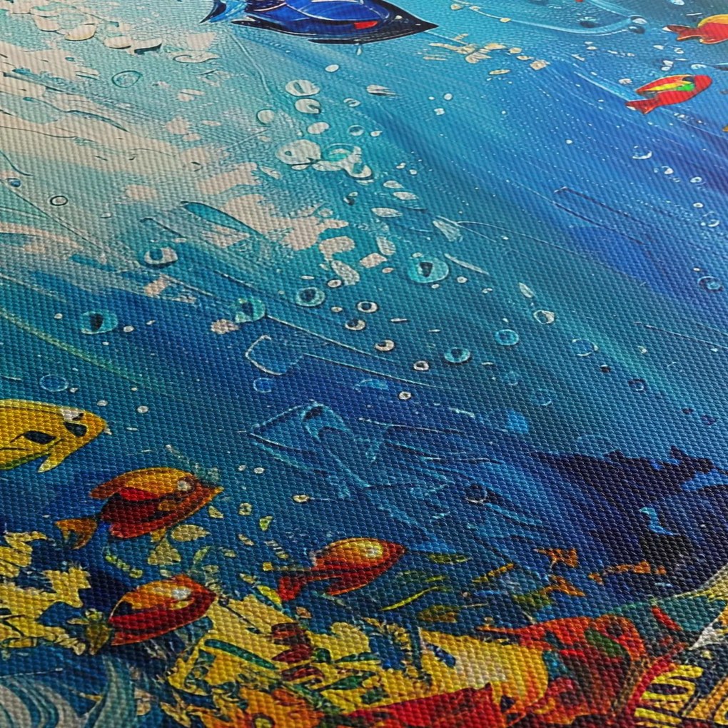Obraz - Maľba podmorského sveta (90x60 cm)