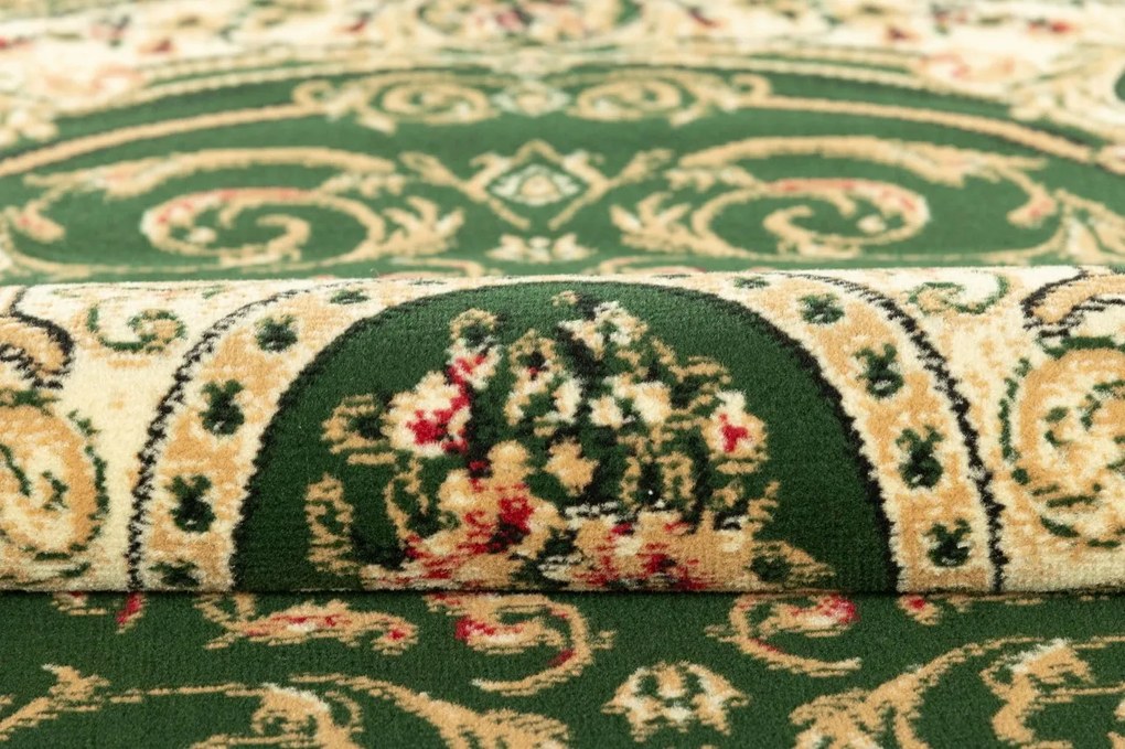 TA Koberec F744A ZELENÝ ATLAS PP OV Rozmer: 140x200 cm