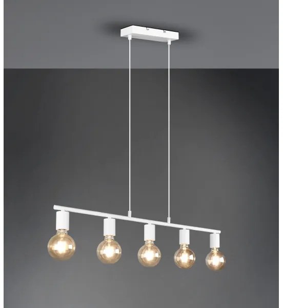 Reality - Luster na lanku VANNES 5xE27/40W/230V