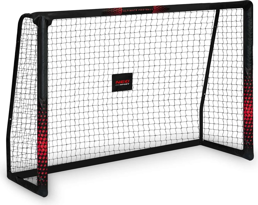 Neo-Sport Futbalová bránka 180 x 120 x 60 cm NS-463 čierno-červená