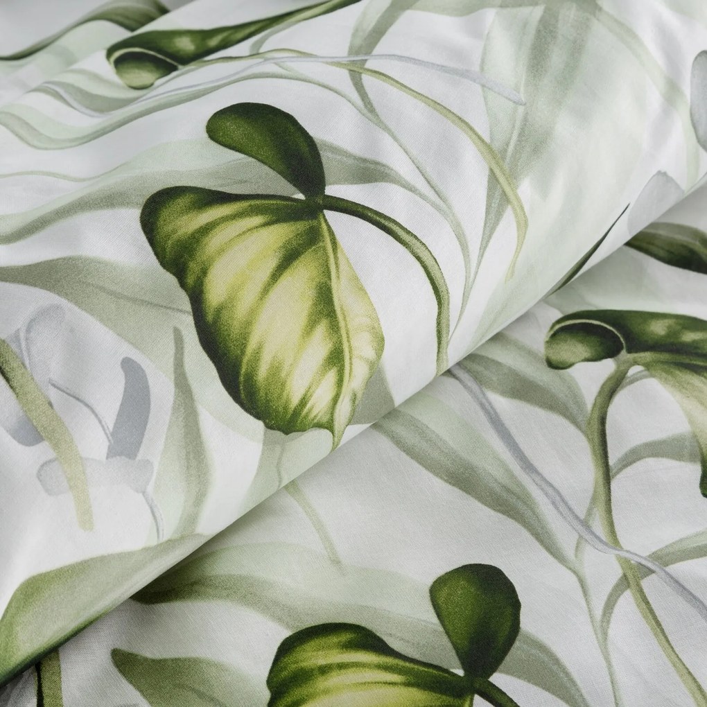 RENFORCÉ OBLIEČKY ELLEN 140X200 CM, 1 KS 70X80 CM LISTY