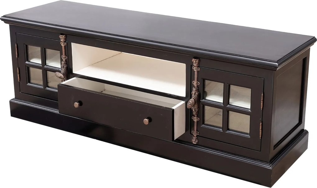 Skrinka RTV Josephine 150 x 46 x 56 cm black