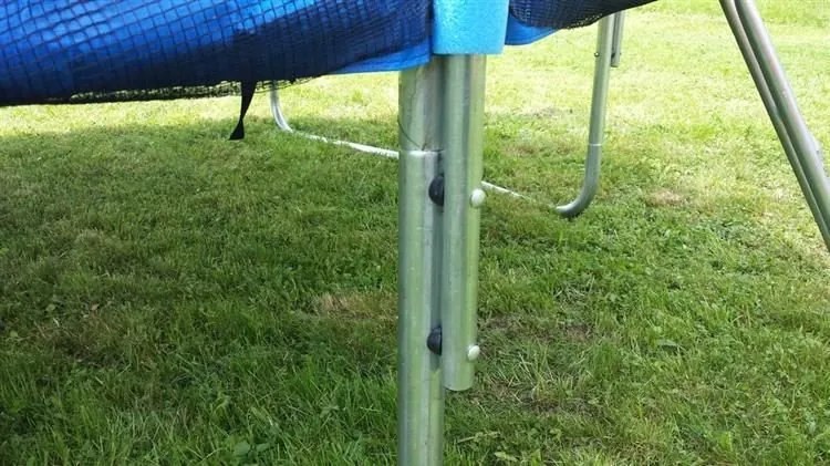Profitent Trampolína 312 cm + vnútorná ochranná sieť + rebrík, MODRÁ