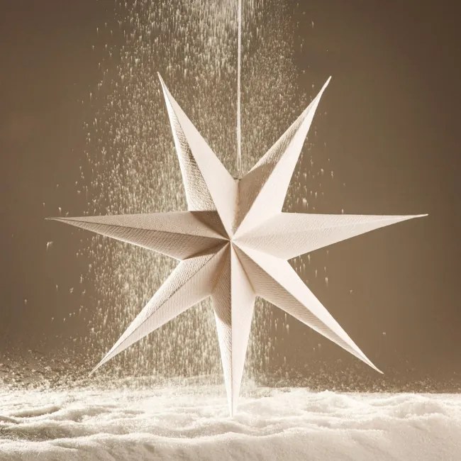 LED hviezda GALLA biela 754630