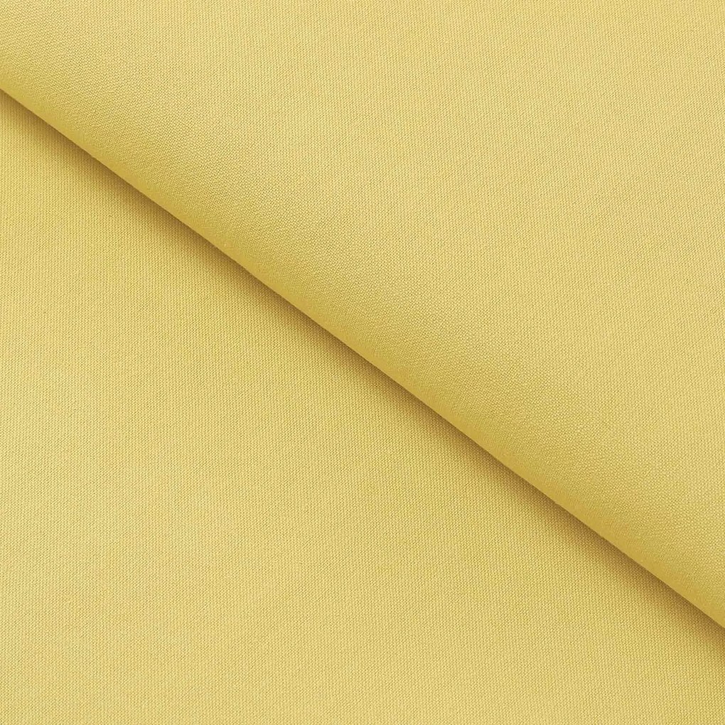Goldea prírodná látka z ľanovej zmesi - žltá 300 cm