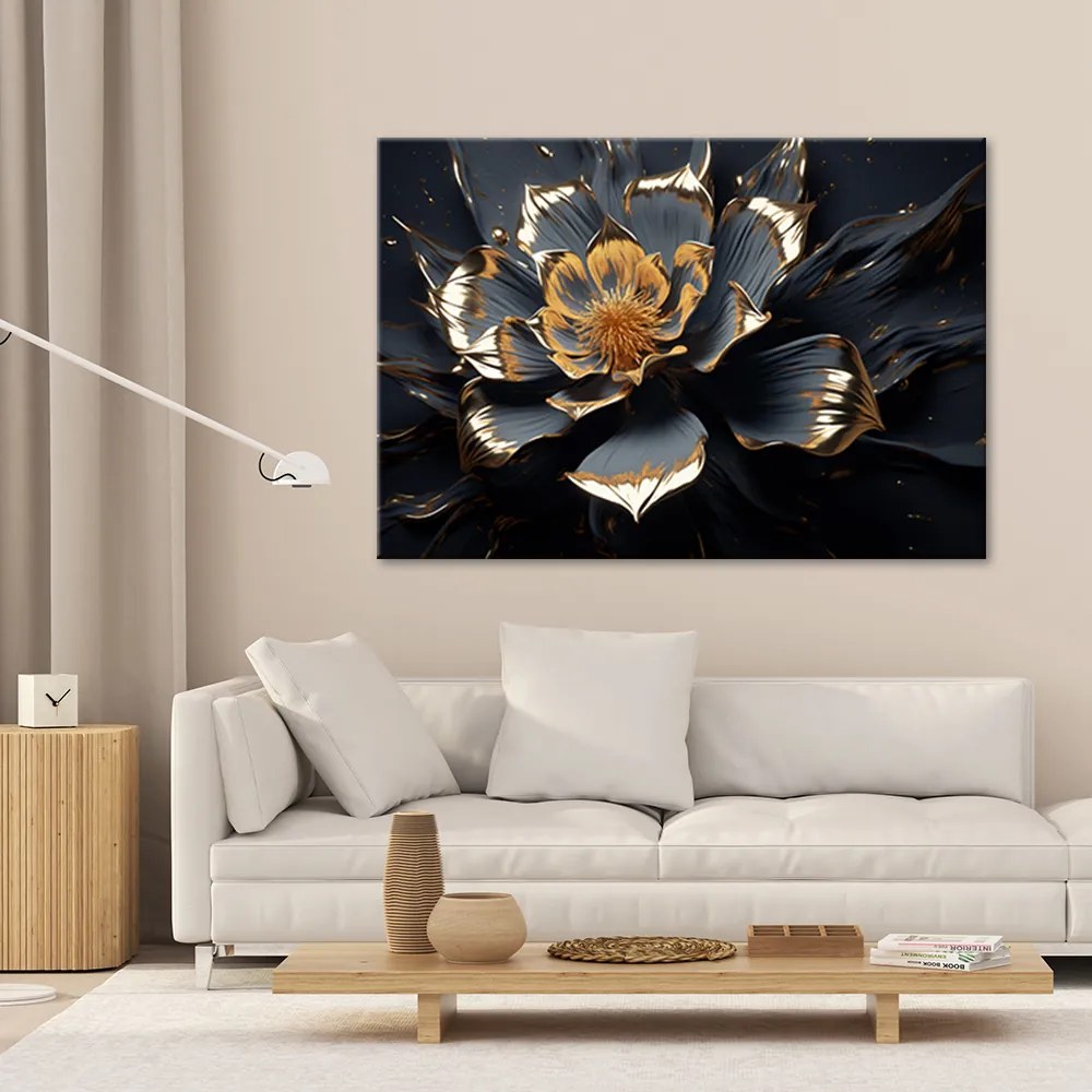 Gario Obraz na plátne Zlatočierny kvet Rozmery: 60 x 40 cm