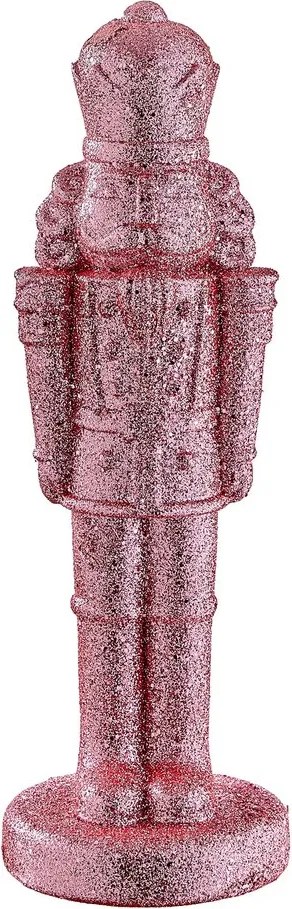 X-MAS Luskáčik 32 cm - ružová