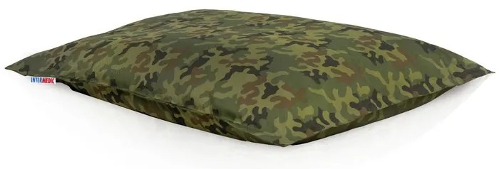 Sedací vak Defence – maskáčový nepremokavý vankúš na sedenie a ležanie Veľkosť: XXL