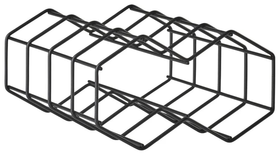 Kovový stojan na víno počet fliaš 3 Rocks – Zone