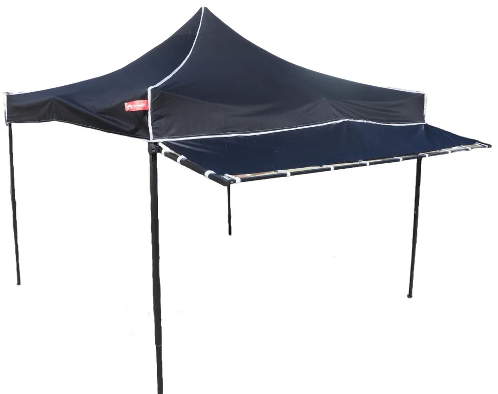 Strieška (markíza) na oceľový stan 3x3