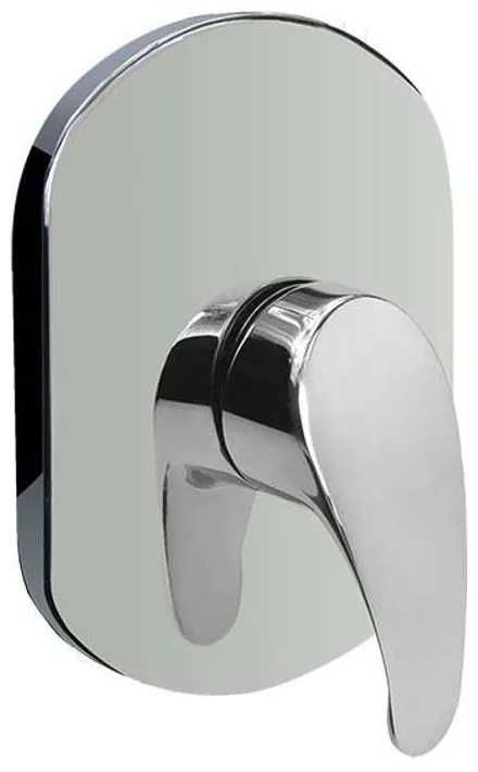 Mereo Mereo, Sprchová podomietková batéria bez prepínača, Sonáta, Mbox, MER-CB60105B