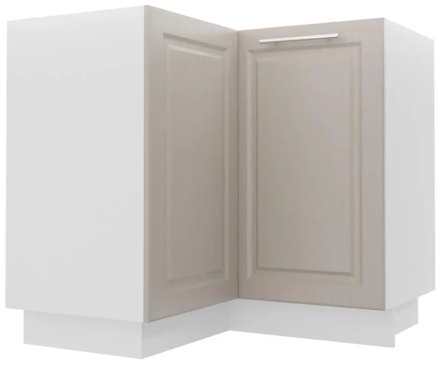 Kuchynská skrinka Emporium d12/90 grey stone/kor.biela