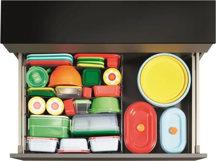 IN-DURO Flexibilný organizér SpaceFlexx na plastové krabičky 52 x 47 x 13 cm