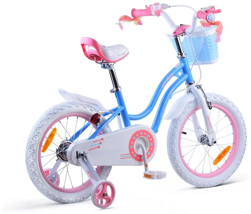 Detský bicykel STAR GIRL 16 RoyalBaby RB16G-1 - modrý