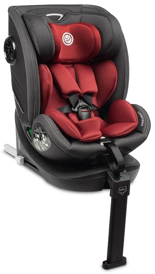 Autosedačka CARETERO FORTIS I-SIZE burgundy