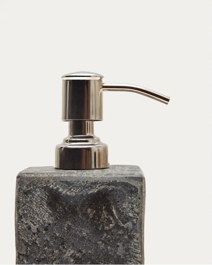 Sivý kamenný dávkovač mydla Macinne – Kave Home