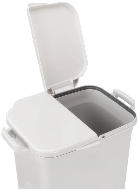 Odpadkový kôš NARDAN 42 l sivý