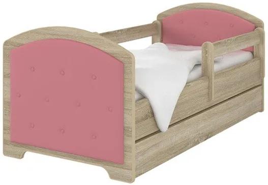 Raj posteli Detská čalúnená posteľ SAMKO biela